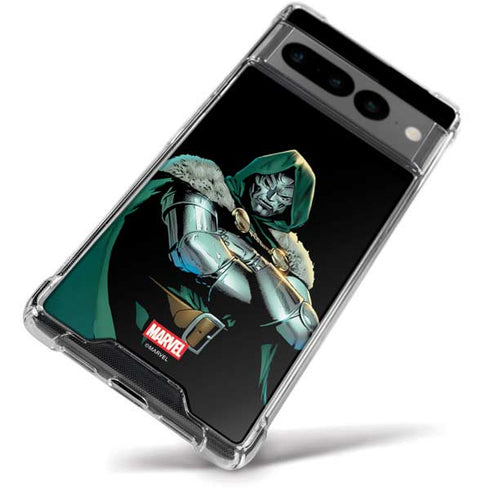 Marvel Dr. Doom Google Pixel 7 Pro Clear Case